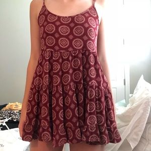 Brandy Melville Bohemian Flowy Dress
